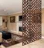 Brown Engineered Wood Divider Panel