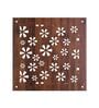 Brown Engineered Castilla Wood Set Of 12 Hanging Room Divider