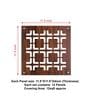 Brown Engineered Antonio Wood Set Of 12 Hanging Room Divider