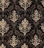 Brown Ethnic motif Polyester 1 Seater Elastic Stretchable Sofa Cover