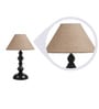 Brown Fabric Table Lamp
