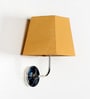 Jumilla Fabric Wall Mounted Uplight Sconce (Yellow)