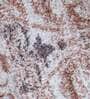 Brown Persian Faux Silk 3 ft x 5 ft Hand Woven Carpet