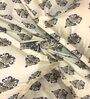 Brown Traditional 150 TC Cotton Single Bed Sized Bed Sheets With 1 Pillow Cover