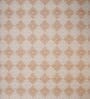 Brown Traditional 120TC Cotton Double Bedsheet with 2 Pillow Covers