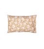 Brown Floral 144 TC Cotton 1 Double Bedsheet with 2 Pillow Cover