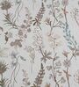 Off White Floral 210TC 100% Cotton Printed Flat Super King Bedsheet With 2 Pillow Covers