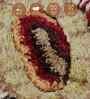 Brown Floral 4x6 Feet Machine Made Carpet