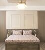 Brown Floral 600TC Cotton Super King Sized Double Bedsheet with 2 Embroidery Pillow Covers