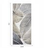Brown Floral Polypropylene 5 ft x 2.5 ft Machine Made Runner