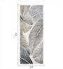 Brown Floral Polypropylene 5 ft x 2 ft Machine Made Runner