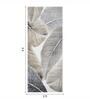 Brown Floral Polypropylene 5 ft x 2 ft Machine Made Runner