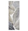 Brown Floral Polypropylene 5 ft x 2 ft Machine Made Runner