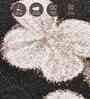 Brown Floral Polypropylene 7 ft x 5 ft Machine Made Carpet