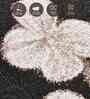 Brown Floral Polypropylene 9 ft x 6 ft Machine Made Carpet