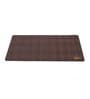 Brown Formal Linen Printed Laptop Mat & Keyboard Mat