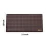 Brown Formal Linen Printed Laptop Mat & Keyboard Mat