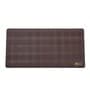 Brown Formal Linen Printed Laptop Mat & Keyboard Mat