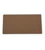 Brown Formal Plain Laptop Mat & Keyboard Mat