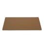 Brown Formal Plain Laptop Mat & Keyboard Mat