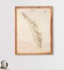 Brown Framed Laser Engraved & Hand Crafted Multi-layered 3D Kerala Wooden Map