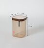 Brown Fusion Plastic Container (Set of 3)