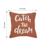 Brown Quoted 16x16 inches Cushion Insert Cushion Cover
