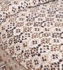 Brown Traditional 210 TC Cotton King Sized Bed Sheets with 2 Pillow Covers