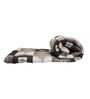 Brown Geometric 400 TC Cotton 4 Pieces Bedding Set Luxury Collection