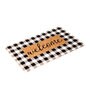 Multicolor Slogan Coir 30 x 18 Inches Anti Skid Door Mat