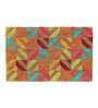 Multicolor Geometric Coir 30 x 18 Inches Anti Skid Door Mat