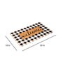 Multicolor Slogan Coir 30 x 18 Inches Anti Skid Door Mat