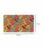 Multicolor Geometric Coir 30 x 18 Inches Anti Skid Door Mat