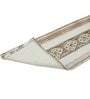 Brown Traditional Cotton 28x8 Inches Antiskid Stair Mats (1Pc)