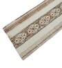 Brown Traditional Cotton 28x8 Inches Antiskid Stair Mats (1Pc)
