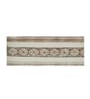 Brown Traditional Cotton 28x8 Inches Antiskid Stair Mats (1Pc)