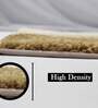 Brown Solid Microfibre 24x16 Inches AntiSkid Bath Mat