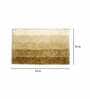 Brown Solid Microfibre 24x16 Inches AntiSkid Bath Mat