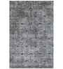 Brown Geometrical Polypropylene 6 ft x 9 ft Machine Made Carpet