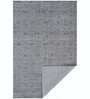 Brown Geometrical Polypropylene 6 ft x 9 ft Machine Made Carpet