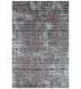 Brown Geometrical Polypropylene 9 ft x 12 ft Machine Made Carpet