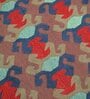 Multicolor Geometrical Wool and Cotton 5 x 8 Feet Hand tufted Carpet