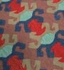 Multicolor Geometrical Wool and Cotton 5 x 8 Feet Hand tufted Carpet