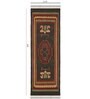 Brown Jute Geometrical 26 x 96 Inches Runner