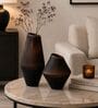 Brown Glass Artistic Aura Vase Large Brown Glass Artistic Aura Vase Large