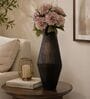 Brown Glass Artistic Aura Vase Large