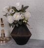 Brown Glass Artistic Aura Vase Small