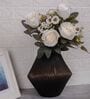 Brown Glass Artistic Aura Vase Small