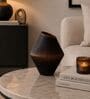 Brown Glass Artistic Aura Vase Small