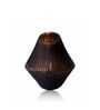 Brown Glass Artistic Aura Vase Small